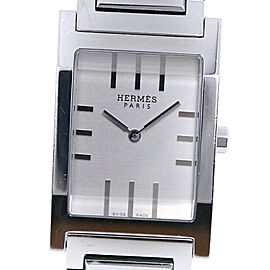 HERMES tandem Stainless Steel Quartz Analog display mens Watches LXNK-127