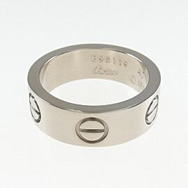 Cartier Love 18k White Gold Ring