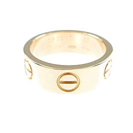 Cartier 18K Yellow Gold Love Ring LXGYMK-219