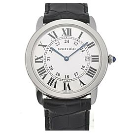 CARTIER Ronde SoloLM SS Quartz Watch LXGJHW-508