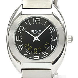 HERMES Espace Stainless Steel Quartz Ladies Watch ES1.210 LXGoodsLE-349