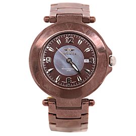 Invicta Brown Stainless Steel Womens Watch