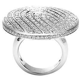 Piaget 18K White Gold Diamonds Ring Size 7