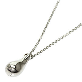 Tiffany & Co 925 Silver teardrop Necklace QJLXG-1326