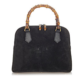 Bamboo Suede Handbag