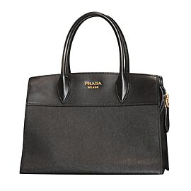 Prada Paradigme Saffiano with City Calf Medium Tote Bag