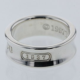 TIFFANY & Co 925 Silver Ring 1837 Ring LXGBKT-174