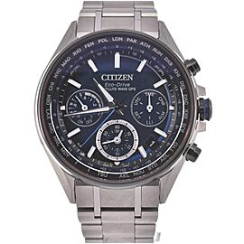 CITIZEN Atessa Titanium/Titanium Solar Powered Radio Watch