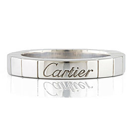 CARTIER 18K White Gold Laniere Pinky Ring