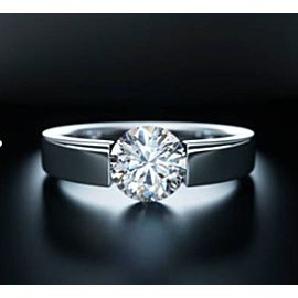 Fabulous Round Brilliant Diamond Ring 2.02 D/VS2