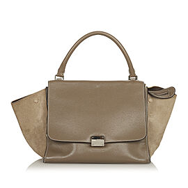 Celine Medium Trapeze Leather Satchel