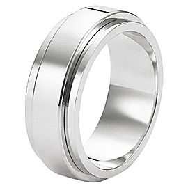 Piaget G34PK9 18K White Gold Possession Ring Size 5.75