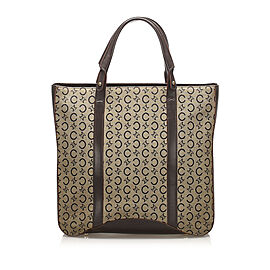 Celine C Macadam Canvas Tote Bag