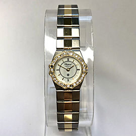 CHOPARD ST. MORITZ Quartz 18K Yellow Gold & Steel Ladies Watch