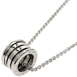 BVLGARI 18K White Gold B.zero1 Necklace