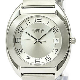 HERMES Espace Stainless Steel Quartz Mens Watch ES2.710 LXGoodsLE-352