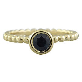 0.50 Carat Sapphire 14K Yellow Gold Ring