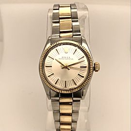 ROLEX Oyster Perpetual 31mm 14K Yellow Gold & Steel Watch