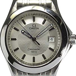 Omega Seamaster Stainless Steel Quartz 36mm Mens Watch