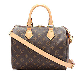 Louis Vuitton Monogram Speedy Bandouliere 25