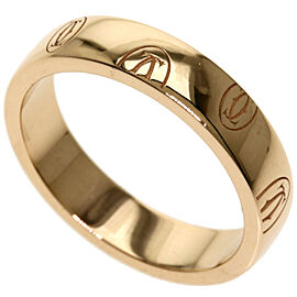 CARTIER 18K Pink Gold Happy Birthday US 4.5 Ring QJLXG-2578