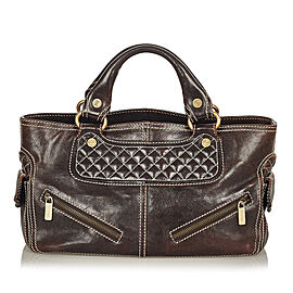 Celine Boogie Leather Handbag