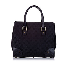 Gucci GG Canvas Nailhead Handbag