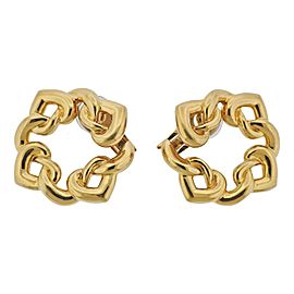 Bulgari Doppio Cuore Gold Earrings