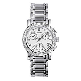 Bulova Diamond Chronograph Watch