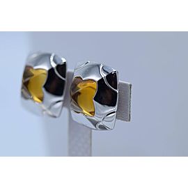 Bvlgari, Lemon Citrine and White Gold Clip-On Earrings