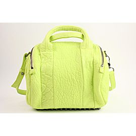 Alexander Wang Neon Yellow Rocco Bag 2way Boston Bag