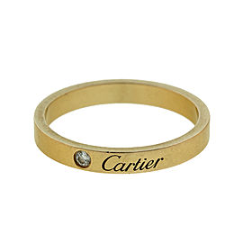 Cartier 18k Rose Gold Diamond Wedding Band Ref B4086400