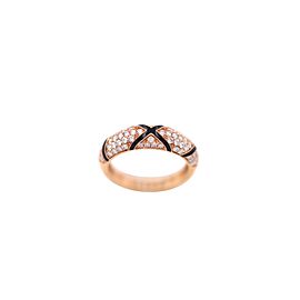 18k Rose Gold and .66ct Diamond Ring