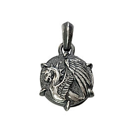 David Yurman Sterling Silver Petrus Griffin Amulet Pendant