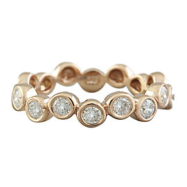 0.55 Carat 14K Rose Gold Diamond Ring