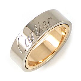 Cartier 18k White & Pink Gold Ring