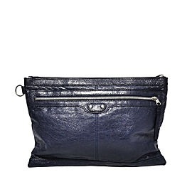 Balenciaga Motocross Classic Clip L Clutch Bag