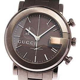 GUCCI G Chrono Stainless Steel/SS Quartz Watch