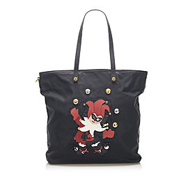 Prada Tessuto Clown Tote Bag