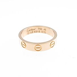 Cartier 18K Pink Gold Mini Love Ring LXGYMK-358