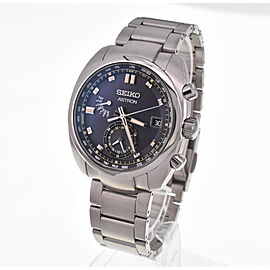 SEIKO Astron Titanium/Titanium Solar Powered Radio Watch