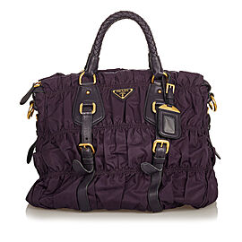 Prada Tessuto Gaufre Satchel