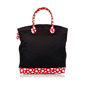 Louis Vuitton Monogram Lockit Vertical Yayoi Kusama Dots Infinity MM