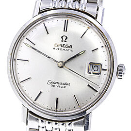 OMEGA SeamasterDe Ville Stainless Steel/SS Automatic Watch Skyclr