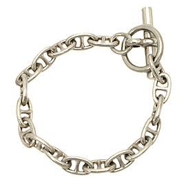 Hermes Sterling Silver Bracelet