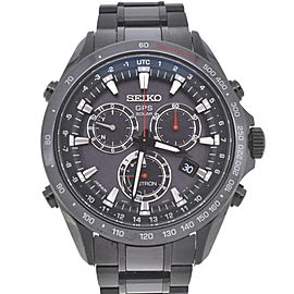 SEIKO Astron Ceramic Stainless Steel Solar GPS satellite radio Watch LXGJHW-609