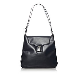 Ferragamo Vara Leather Shoulder Bag