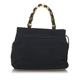 Ferragamo Vara Tiered Grosgrain Satchel