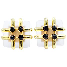 Cartier, A. Cipullo 18 Karat Yellow Gold Rock Crystal and Onyx