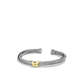 David Yurman X Crossover Bracelet With 14K Yellow Gold, 5mm